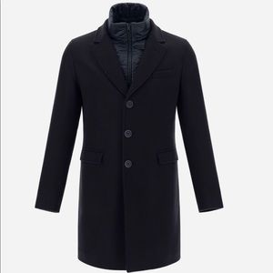 Men’s Herno lined wool coat